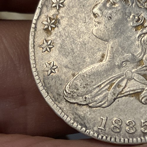 1835 Sitzender Half Dollar - Bild 7 von 12
