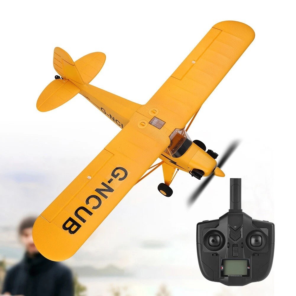バイパーJ3カブ RTF ユニット XK A160 J3 Cub Ready to Fly (RTF) 5 Channel RC plane with 6-axis