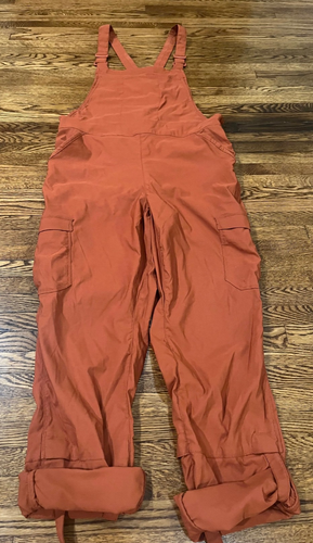 Duluth Latzhose Damengröße 8 Burnt Orange Gartenarbeit Nylon Stretch Latzhose