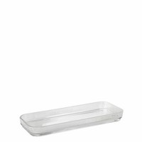 Stelton Servierplatte Pilastro, Servierteller, Glas, Clear, 36 Cm, X-532