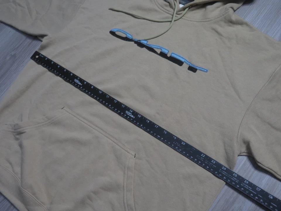 Sudadera con capucha Oakley vintage talla XL para hombre usada registro deletreado años 90 rara Foto 4 de 4