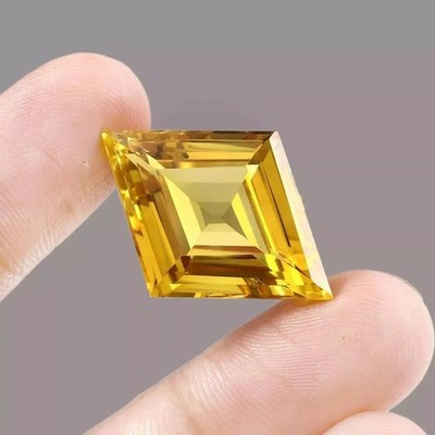 Ceylon Yellow Sapphire Fancy Cut 7-9 Ct EGL Certified Natural AA++Loose Gemstone