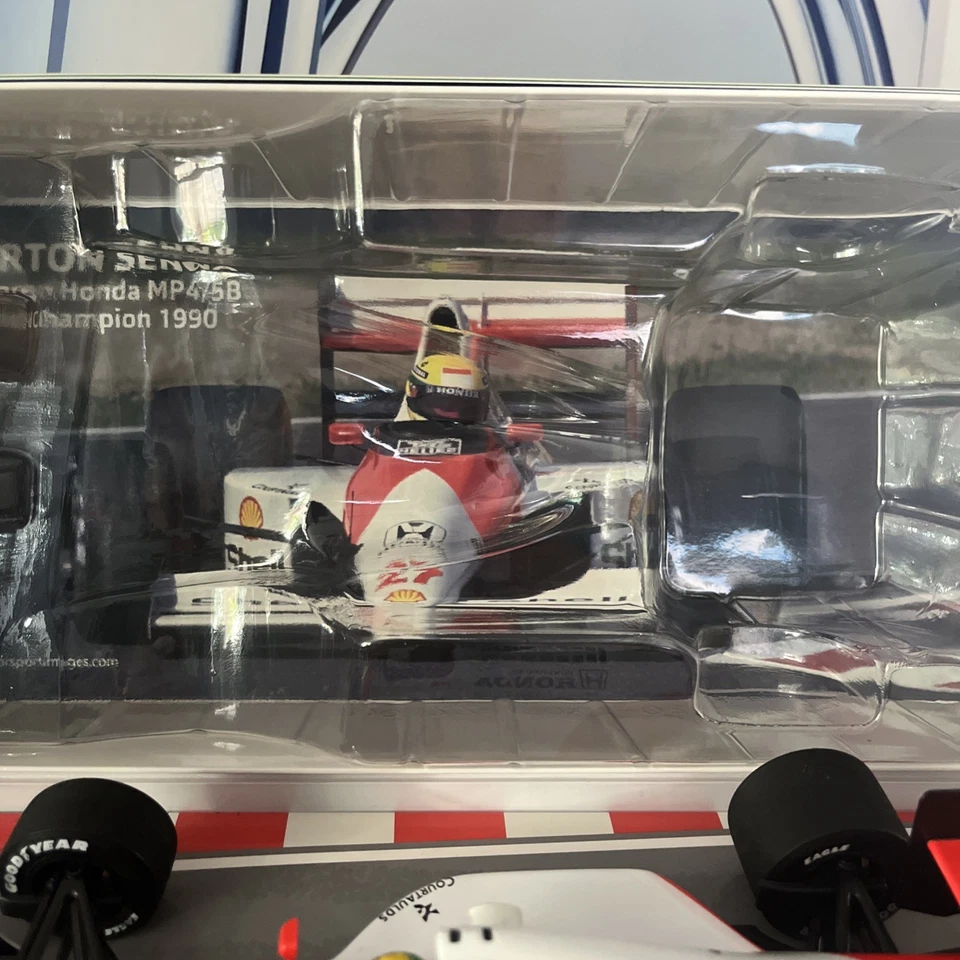 Minichamps McLaren Honda MP4/5B Ayrton Senna World Champion 1990 1:18 149/333 - Image 4 of 4