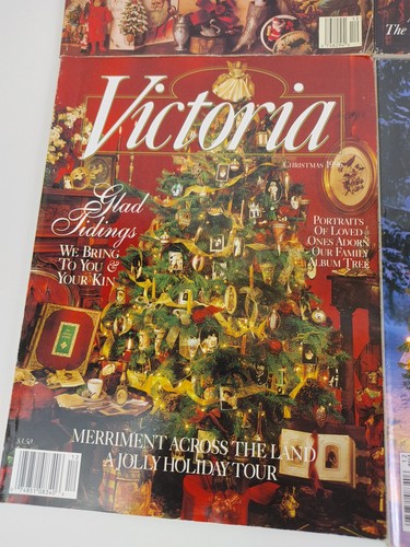 Victoria Magazine Lot of 6 Issues Bliss December Christmas 1989-1999 1990s - Bild 8 von 11