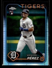 2024 Topps Chrome Update #USC167 Wenceel Perez Prism Refractors card