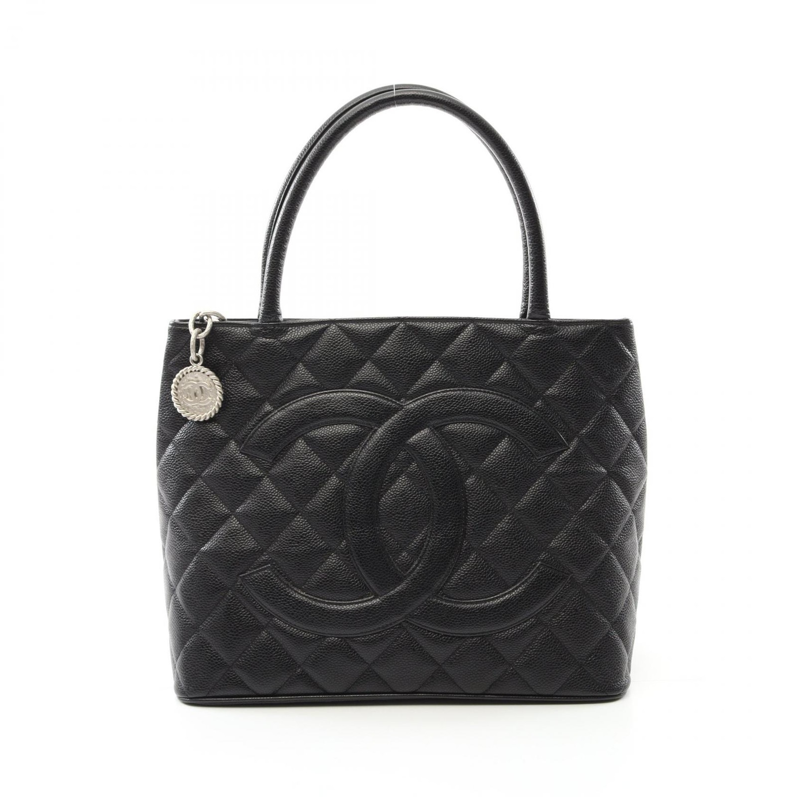 Chanel Black Leather Tote Bag A01804 r9_0805 Designer Handbag