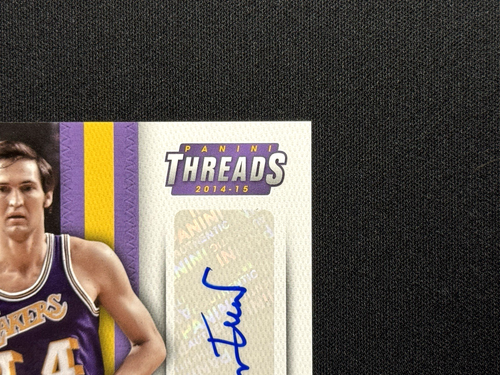 Jerry West 2014-15 Panini Threads Signage Auto Autograph #29/49 Lakers - Picture 7 of 17