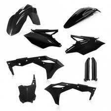 Acerbis Full Plastics Kit - KXF250 17-20 (Black)