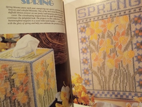 Plastic Canvas Patterns Plastic Canvas Pattern Book Decor Tissue Boxes Etc - Picture 5 of 17