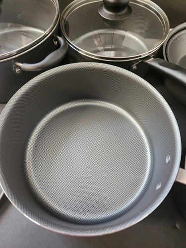 Tramontina 10 Piece Hard Anodized Aluminum Non Stick Cookware Pots And Pans Set - Picture 3 of 19