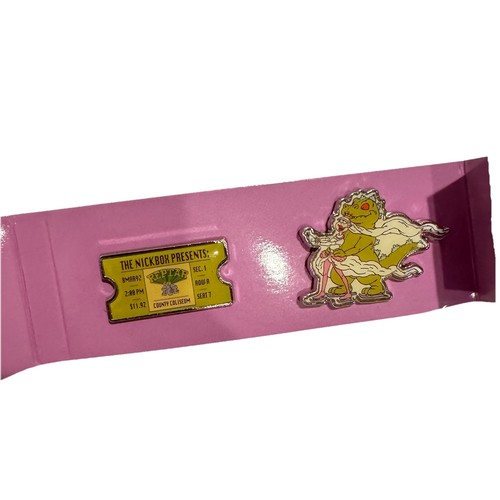 NEW Nickelodeon Nick Box Exclusive Presents Reptar on Ice Set of 2 Pins Rugrats - Picture 2 of 4