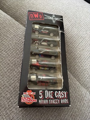 1999 WCW NWO Racing Champions Nitro Street Rod 5 Pack