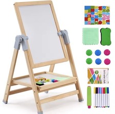 SucceBuy Standing Magnetic Drawing Board Art Easel Painting Accessories