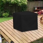 Waterproof Gas Grill Cover for BBQ Grill 169 x 15 x 138 Inch Black Oxford