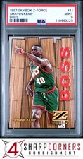 1997 SKYBOX Z-FORCE BOSS #11 SHAWN KEMP SUPERSONICS PSA 9