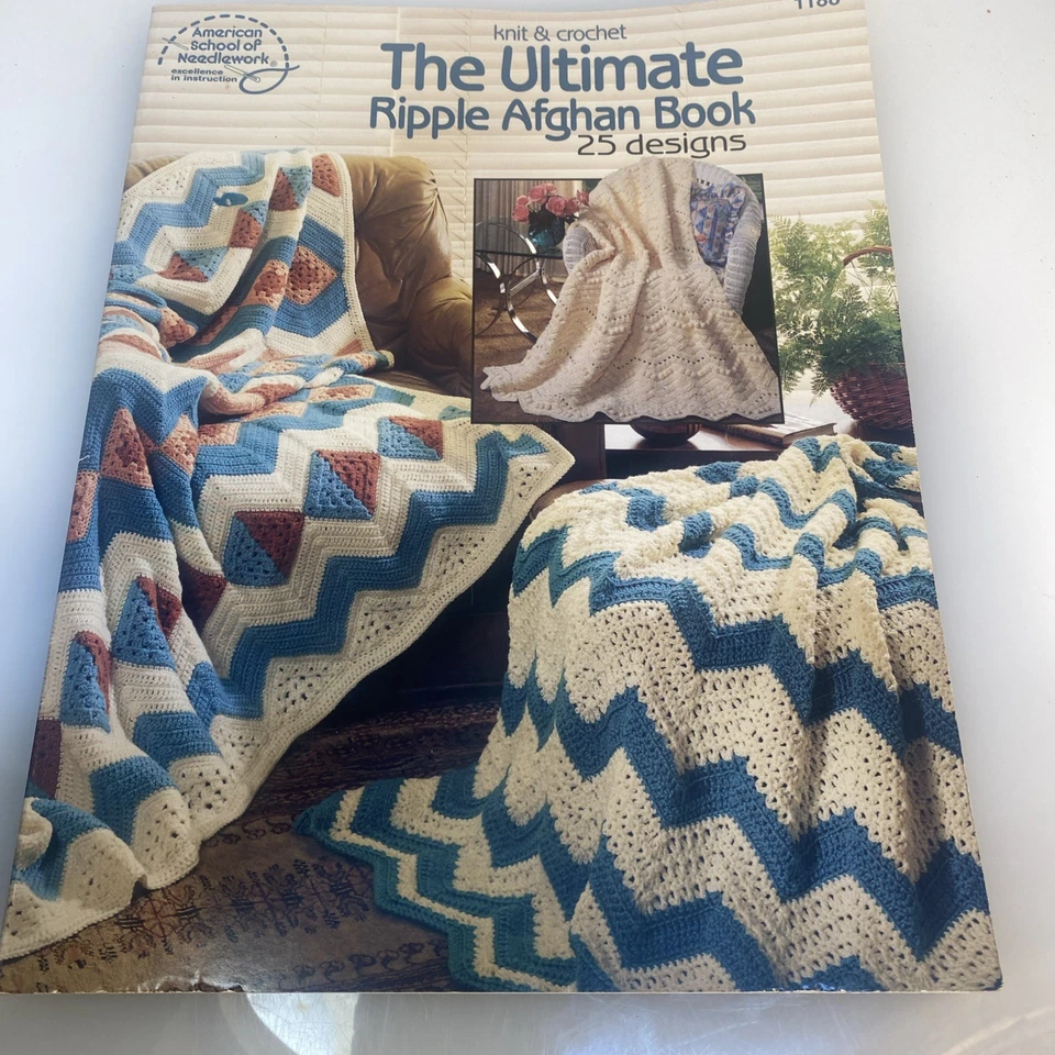 Knit & Crochet The Ultimate Ripple Afghan Book 1188 - Image 2 of 4