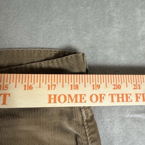 Vtg Levi’s 505 Straight Fit Tan Brown Corduroy Men’s Jeans Pant 36x30 White Tab - Picture 8 of 10