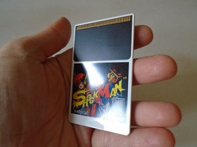 ShockMan game with manual & sleeve, NCS, USA ☆☆ Authentic (NEC TurboGrafx-16)