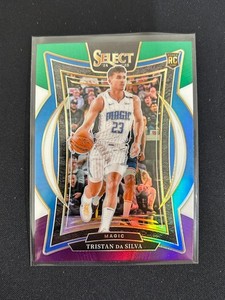 2024-25 Panini Select - Concourse Tristan da Silva #83 Green White Purple Prizm