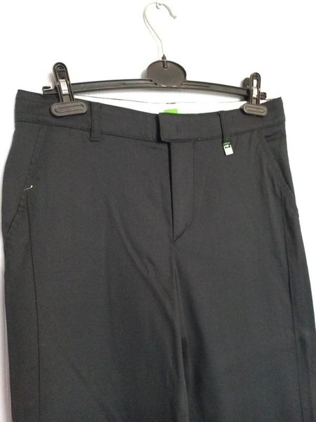 Women Boss Trousers Black Viscose M
