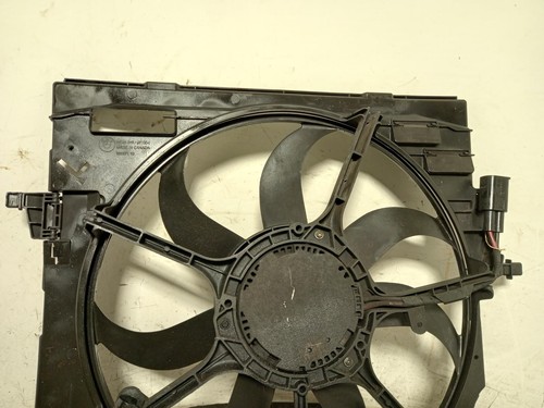 BMW X5 Radiator Cooling Fan 2007-2013 3.0L M57D30T2 (M57N2/306D5) - Picture 6 of 8