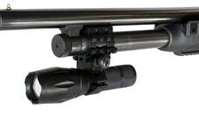 Tactical 1000 lumen tactical flashlight with mount compatible with H&R 1871 pump