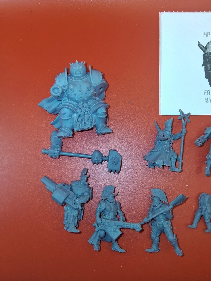 Compatible W/Trench Crusade Heretic Legion Extra Model with all bases! - Image 2 of 4