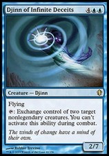 Djinn of Infinite Deceits - Light Play MTG Commander 2013 Edition