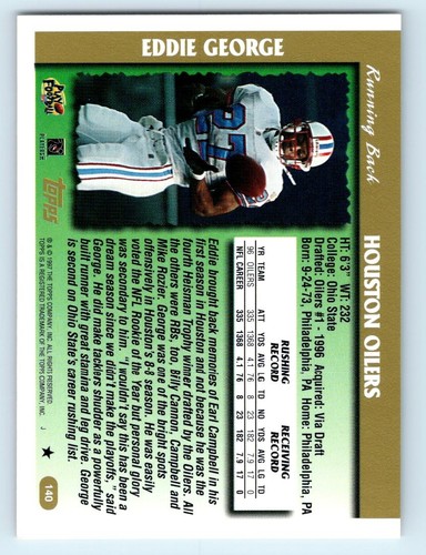 1997 TOPPS FOOTBALL #100-239 Complete Your Set - Buy 3, Get 2 Free! - Picture 98 of 296