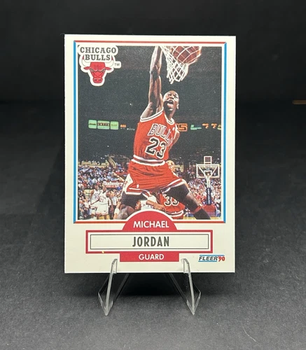 Fleer 1990-91 #26 Michael Jordan Chicago Bulls 🐐🔥