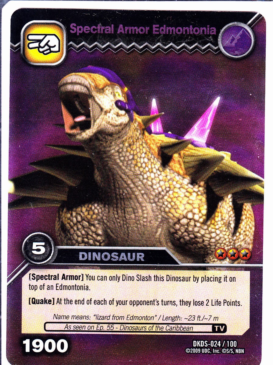 Dinosaur King TCG Choose 1 Dinotector Showdown Silver Rare