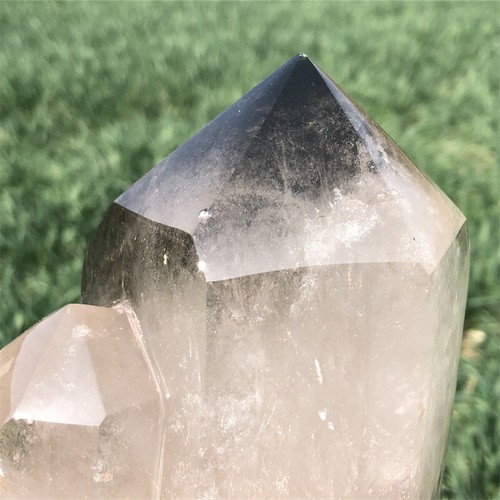 3.21LB Natural Ghost Obelisk Quartz Crystal Phantom Double Point Tower XA5747 - Picture 20 of 22