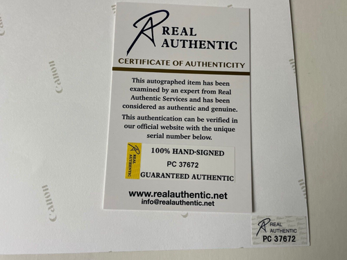 Mr. & Mrs Brad Pitt, Angelina Jolie handsigniertes Autogramm - 8 x 12 Foto mit COA - Bild 5 von 6