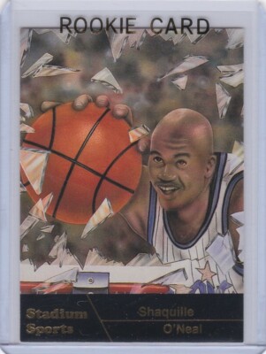 SHAQUILLE O'NEAL ROOKIE CARD 1 of 5,000 RARE $$ SPORTS RC Magic Basketball  SHAQ! | eBay