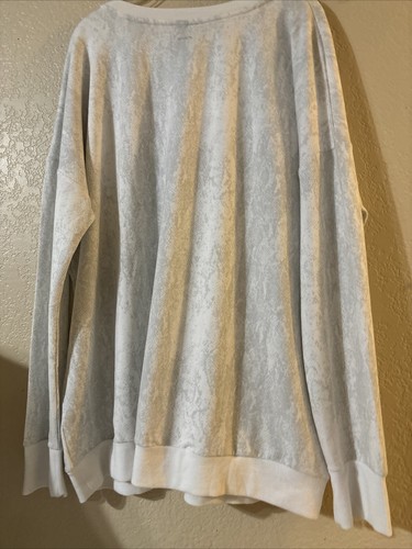 Mondetta Damen bedrucktes Sweatshirt Oberteil Farbe Oyster Mushroom Größe XL - Bild 8 von 10