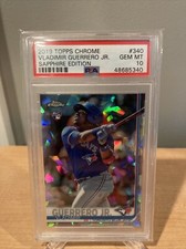 2019 Topps Chrome #340 Vladimir Guerrero Jr Sapphire Rookie RC PSA 10 (5340)🔥