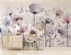 3D Retro Blumen ZHUC9436 Tapete Wandbild Fototapete Abnehmbarer Ann