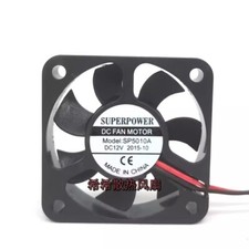 1PCS SP5010A DC12V 2-Wire Cooling Fan