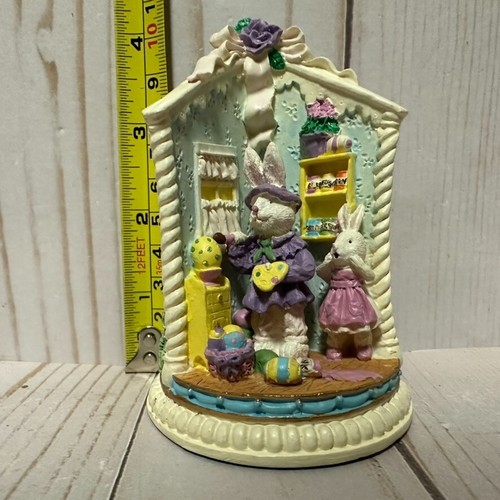 Figura de Pascua Bunny Corners Studio of Egg Design BC01 Vintage 1996 - Imagen 9 de 12