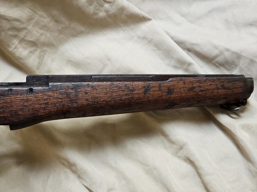 M1 Garand SPRINGFIELD ARMORY EMcF Stock 1942 Early 43 Scooped Clip Latch RARE #1 - Picture 14 of 24