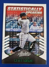 2022 Panini Absolute Statistically Speaking Ketel Marte Green Parallel SS-10