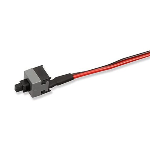 2 Pack 2 Pin SW PC Power Cable on/off Push Button Computer Switch Wire 50cm - Afbeelding 5 van 8