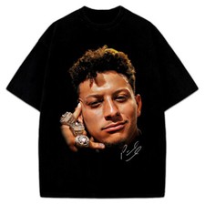 Patrick Mahomes T-Shirt Champ 3 Rings Greates...