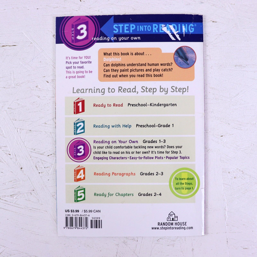 Dolphins! (Step into Reading Step 3 By Bokoske & Davidson Paperback Learning - Picture 2 of 5