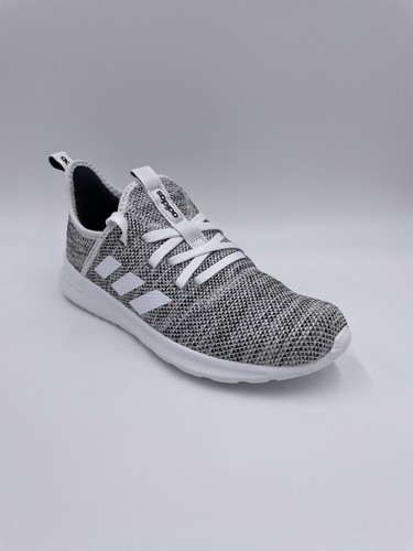 adidas Cloudfoam Pure Grey / White Womens Shoes - Picture 7 of 8