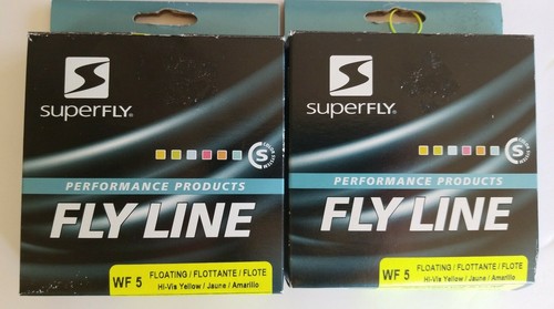 Superfly SFFL-WF5F Sink Tip Floating Fly Line - 30 Yard - Hi-Vis Yellow 2 Boxes - Picture 1 of 4