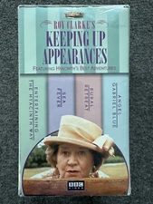 Roy Clarke's Keeping Up Appearances NEW Sealed 4 VHS Set, 1999 BBC