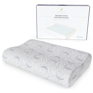 Orthopedic-Contour-Memory-Foam-Pillow-For-Neck-Shoulder-Pain-Side-Back-Sleep