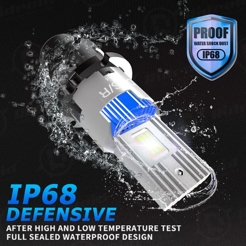 2X D2S D2R LED Headlight Bulb Replace HID Xenon Super White 6000K Conversion Kit - Bild 10 von 19