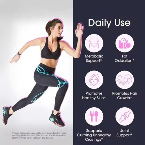 Collagenic Burn Elite, quemador de grasa termogénico infundido con péptidos de colágeno-EE. UU. - Imagen 10 de 12